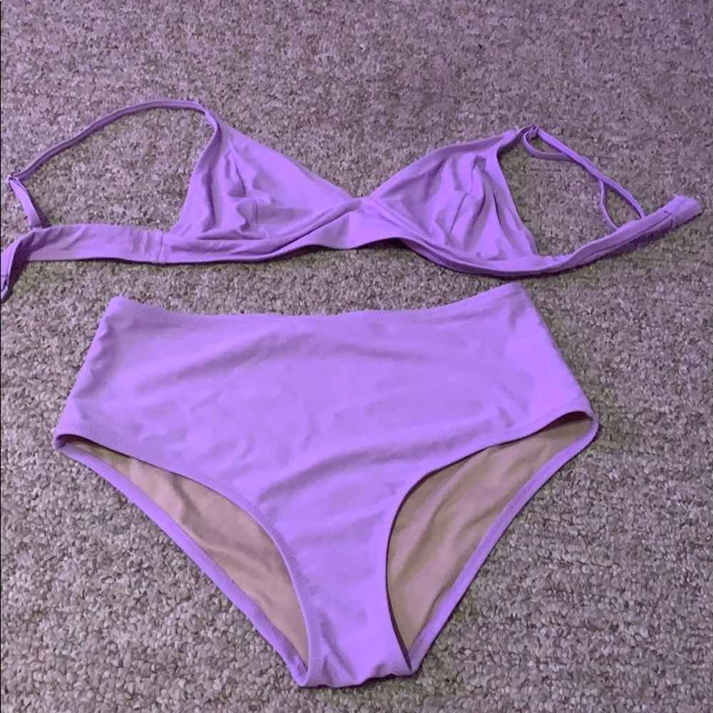 High waisted bikini
